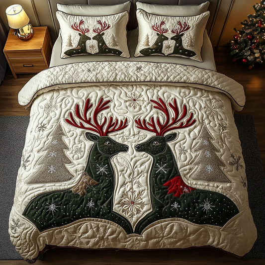 Northern Glow 3-Piece Quilted Bedding Set NCU0DK2682