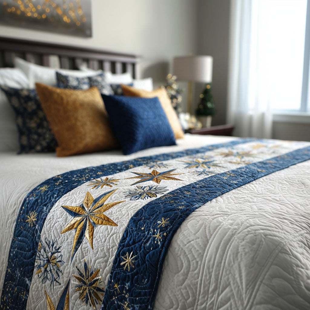 Northern Star Trail Quilted Bed Runner NCU0PT10580