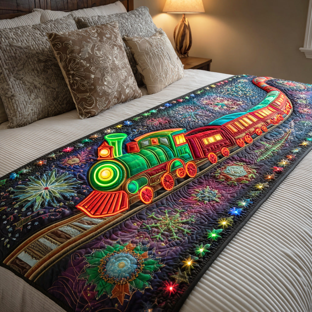 Northlight Rail Quilted Bed Runner NCU0TD1242