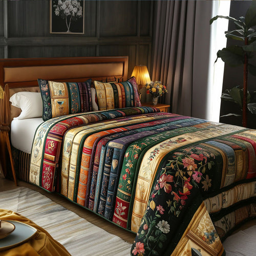 Novel Beauty 3-Piece Quilted Bedding Set NCU0PT5914