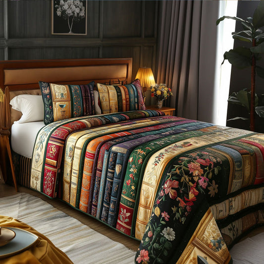 Novel Beauty 3-Piece Quilted Bedding Set NCU0PT5914
