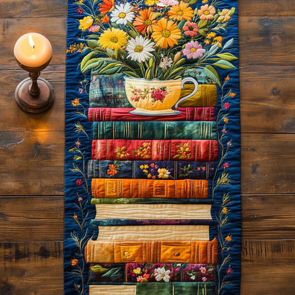 Novel Dream Quilted Table Runner NCU0VH5334