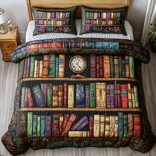 Novel Garden 3-Piece Quilted Bedding Set NCU0DK9366