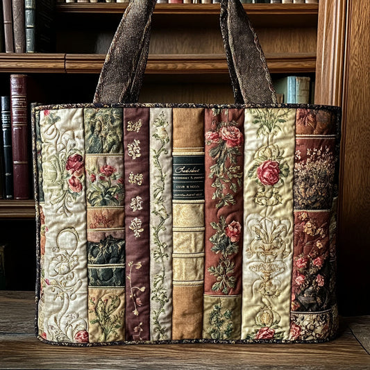 Novel Narratives Quilted Tote Bag NCU0PT8141