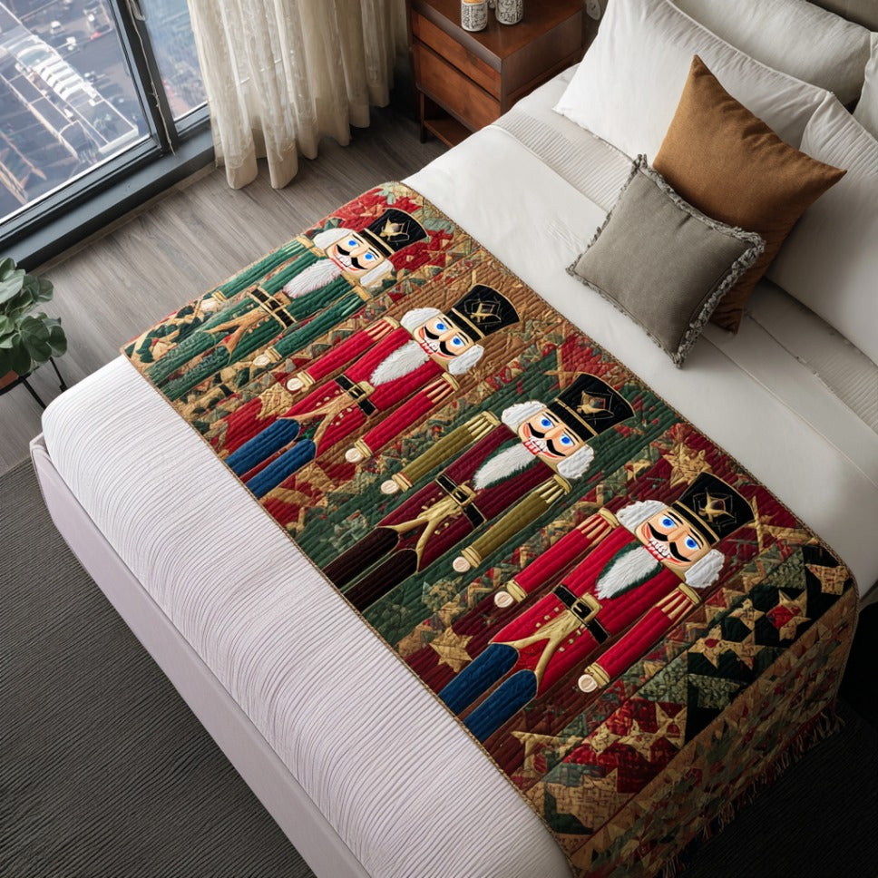 Nutcracker Magic Quilted Bed Runner NCU0DV7508