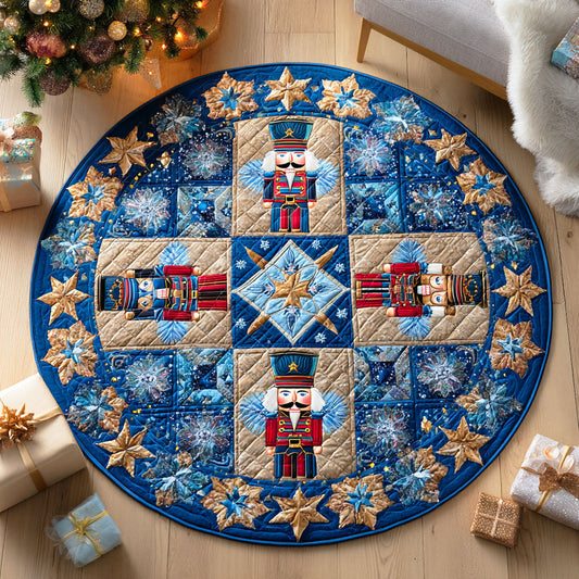 Nutcracker Dream Quilted Round Mat NCU0TD824