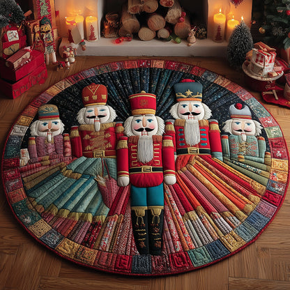 Nutcracker Dreams Quilted Round Mat NCU0TH3309
