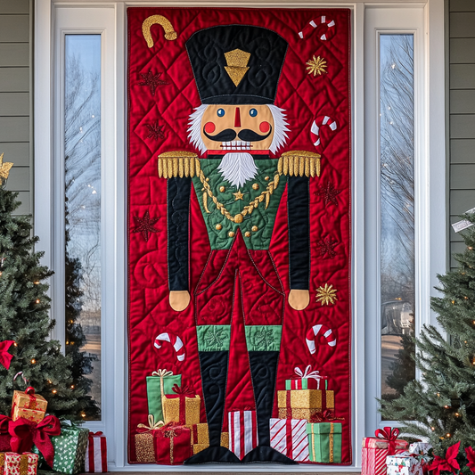 Nutcracker Echo Quilted Door Cover NCU0DK11243