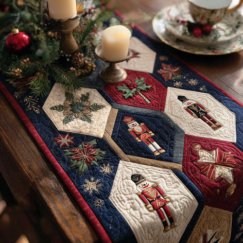 Nutcracker Eve Quilted Table Runner NCU0PT9611