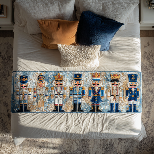 Nutcracker Line Quilted Bed Runner NCU0DK9861