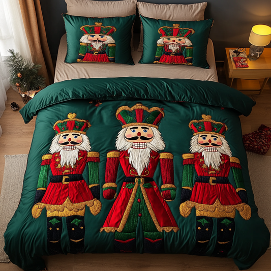 Nutcracker Magic Nights 3-Piece Quilted Bedding Set NCU0DK2653