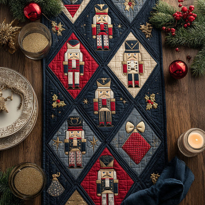 Nutcracker Magic Nights Quilted Table Runner NCU0PT9612
