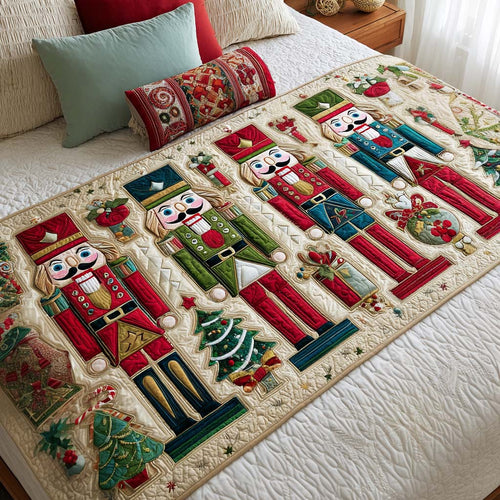 Nutcracker Magic Quilted Bed Runner NCU0NT10299