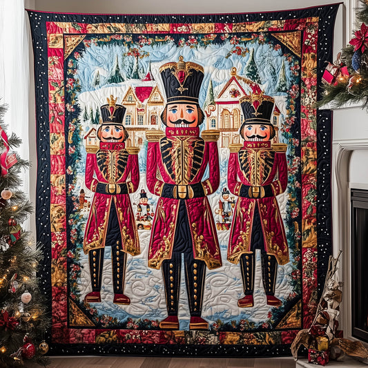 Nutcracker Magic Quilted Blanket NCU0TL1579