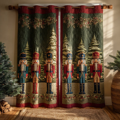 Nutcracker Magic Quilted Curtains NCU0DV8561