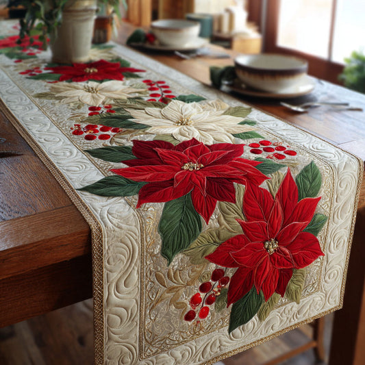 Nutcracker March Quilted Table Runner NCU0TV237
