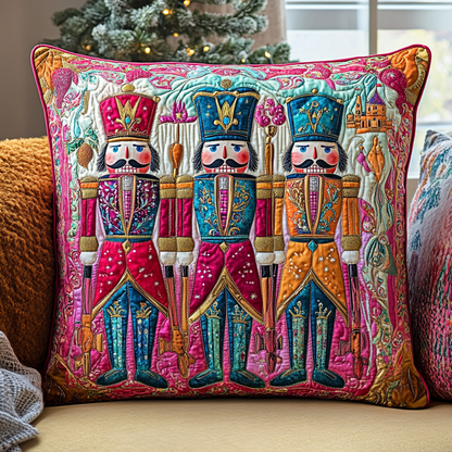 Nutcracker Night Quilted Pillow Case NCU0TL1616