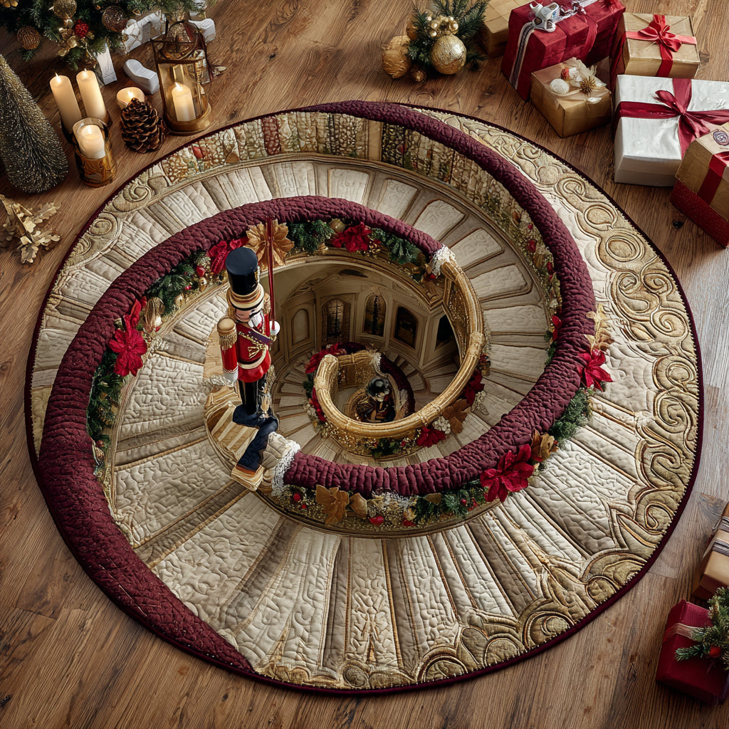 Nutcracker Spiral Round Carpet NCU0DV8411