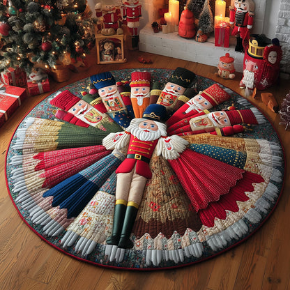 Nutcracker Story Quilted Round Mat NCU0TH3316