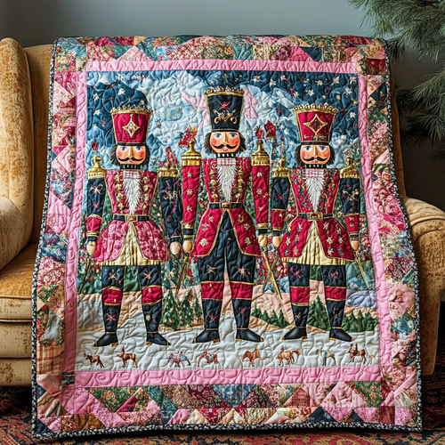 Nutcracker Toy Guard Quilted Blanket NCU0TL1651