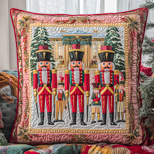 Nutcracker Toy Magic Quilted Pillow Case NCU0TL1623