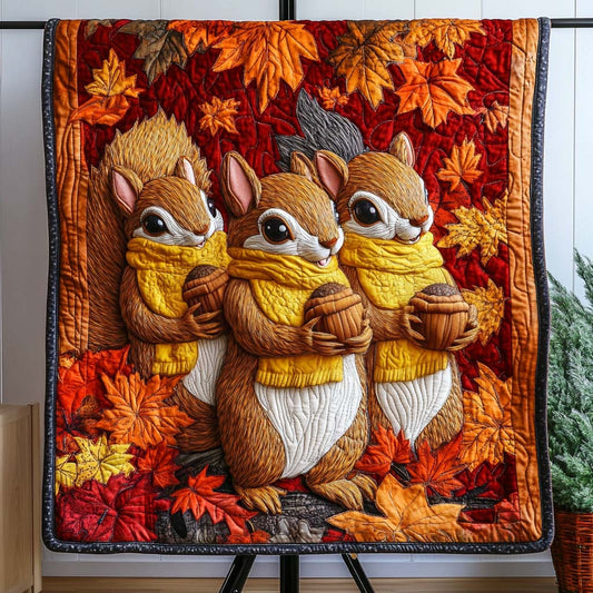 Nutty Days Quilted Blanket NCU0NT9403