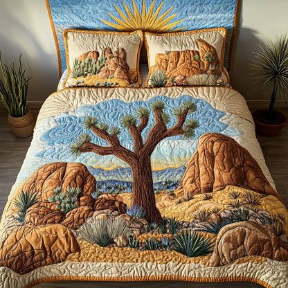 Oasis of Joshua 3-Piece Quilted Bedding Set NCU0PT6275