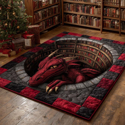 Obsidian Dragon Well Area Rug NCU0HH1873