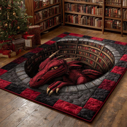 Obsidian Dragon Well Area Rug NCU0HH1873