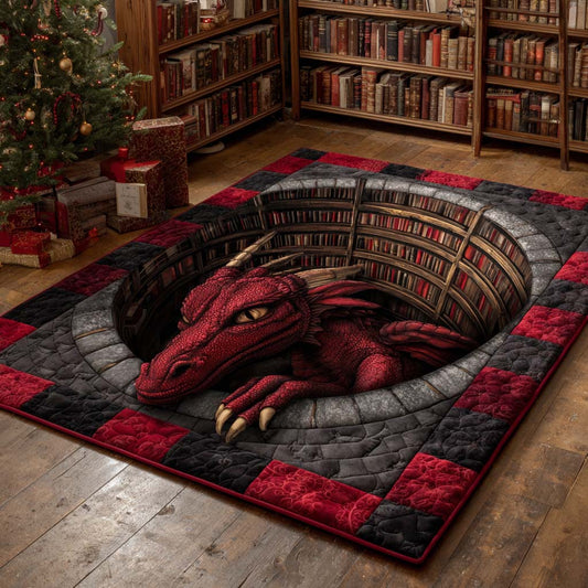 Obsidian Dragon Well Area Rug NCU0HH1873