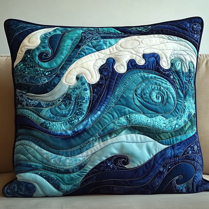 Ocean Surge Quilted Pillow Case NCU0NT5282