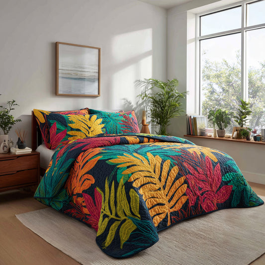 Ocean Breeze 3-Piece Quilted Bedding Set NCU0VL3442