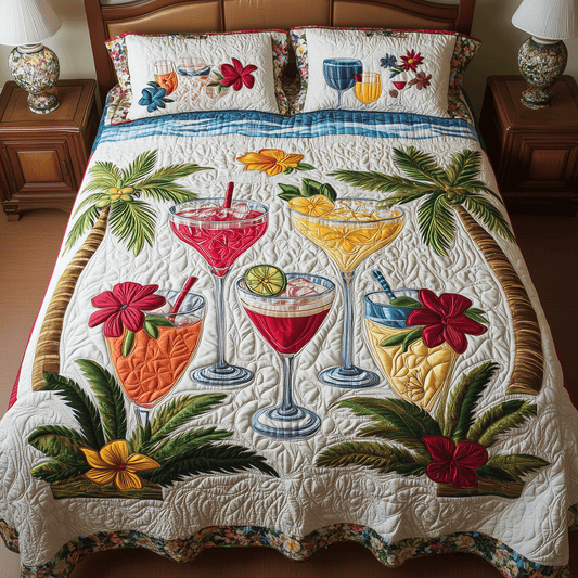 Ocean Breeze Quilted Bedding Set NCU0TH2613