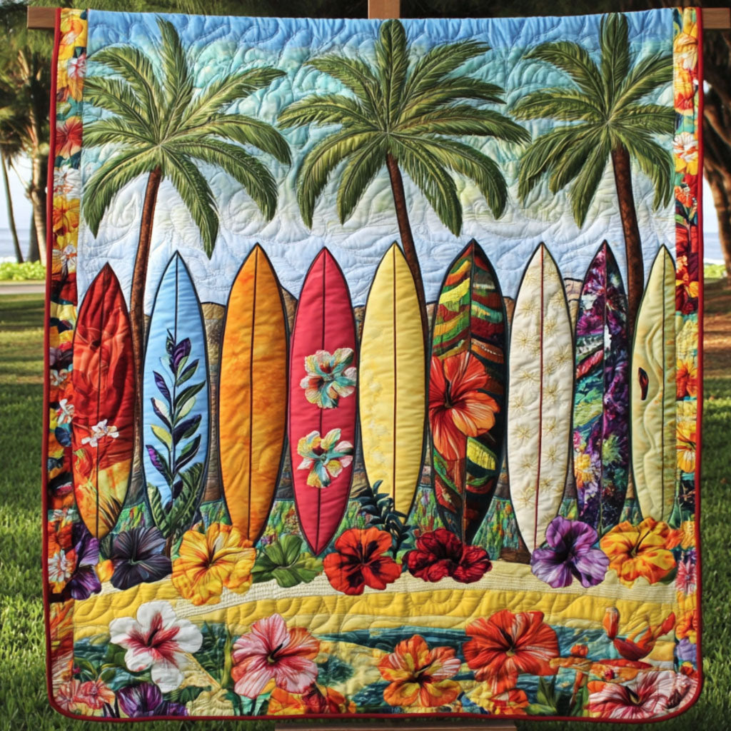 Ocean Breeze Quilted Blanket NCU0NT6621