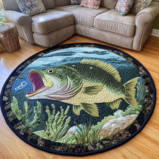 Ocean Breeze Quilted Round Mat NCU0DK6571