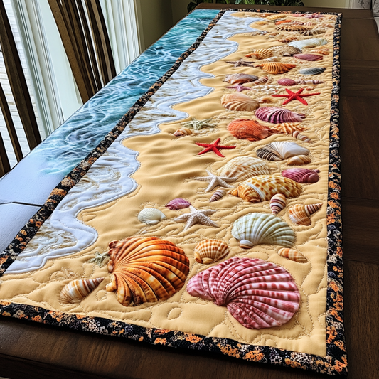 Ocean Breeze Quilted Table Runner NCU0DK6162
