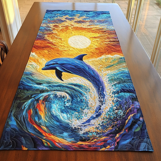 Ocean Dancer Quilted Table Runner NCU0DK4763