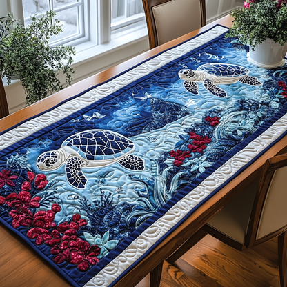 Ocean Dreams Quilted Table Runner NCU0DK4328