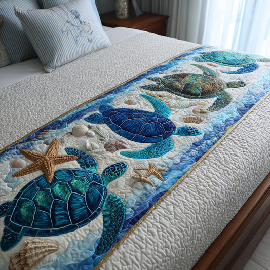 Ocean Drift Quilted Bed Runner NCU0DV6844