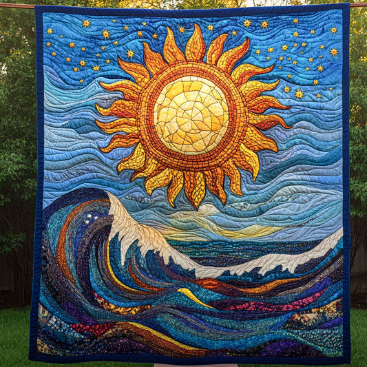 Ocean Embrace Quilted Blanket NCU0NT6529
