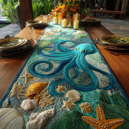Ocean Embrace Quilted Table Runner NCU0DV7700