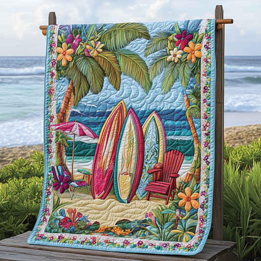 Ocean Escape Quilted Blanket NCU0VL2711
