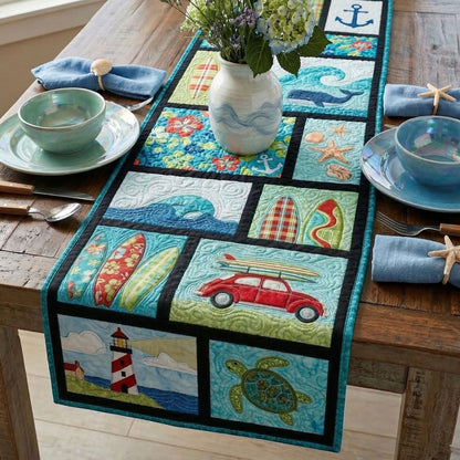 Ocean Escape Quilted Table Runner NCU0NT12505