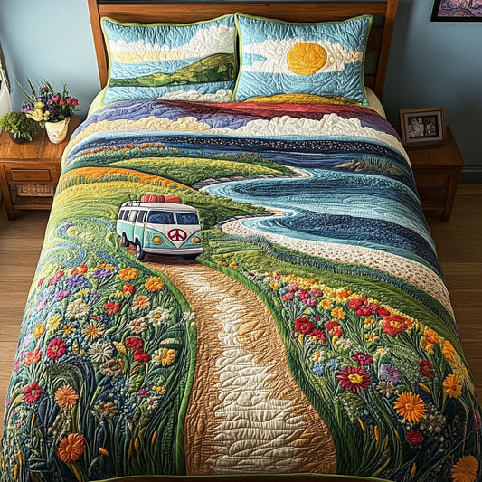 Ocean Explorer 3-Piece Quilted Bedding Set NCU0PT4387