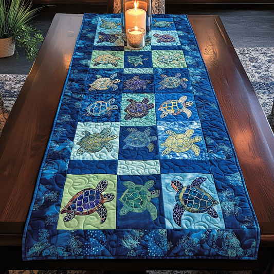 Ocean Explorer Quilted Table Runner NCU0VH3209