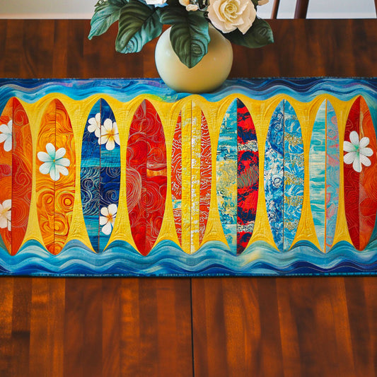 Ocean Glide Quilted Table Runner NCU0NT6592