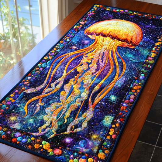 Ocean Glow Quilted Table Runner NCU0DK6894