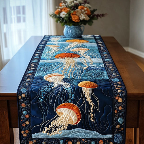 Ocean Glow Quilted Table Runner NCU0NT3800
