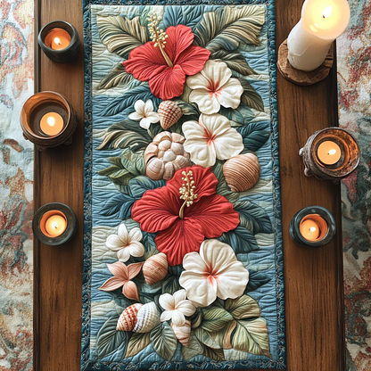 Ocean Grace Quilted Table Runner NCU0VH5027