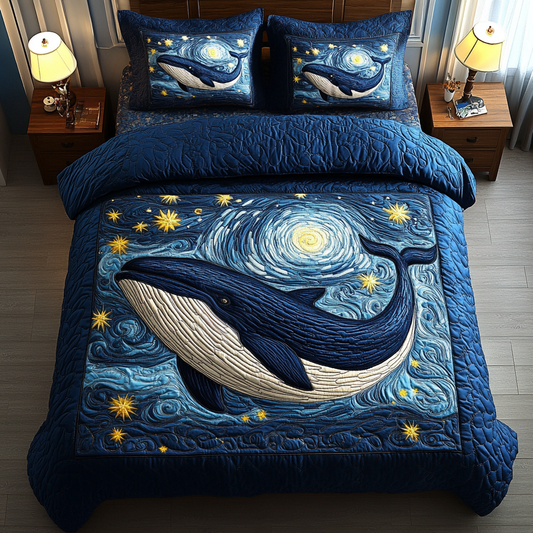 Ocean Guardian 3-Piece Quilted Bedding Set NCU0DK5048